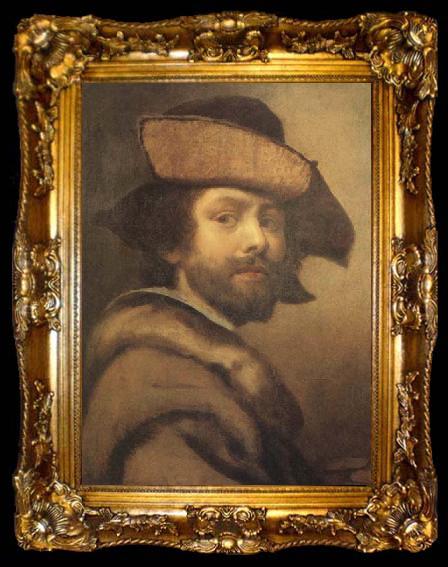framed  Cristofano Allori Self-Portrait, ta009-2